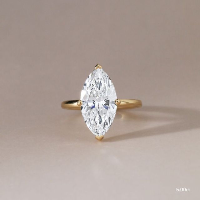 Kate Dainty Yellow Gold Engagement Ring