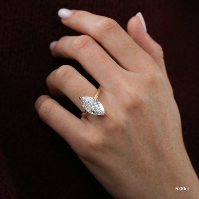 Kate Dainty Yellow Gold Engagement Ring