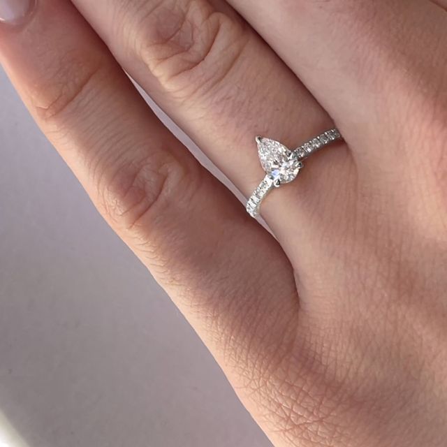 Eliana Platinum Engagement Ring