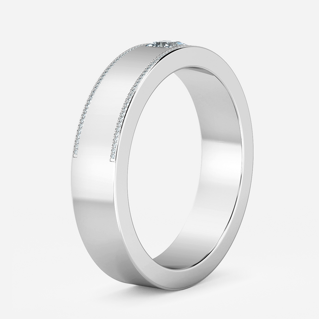 Christian Princess In White Gold