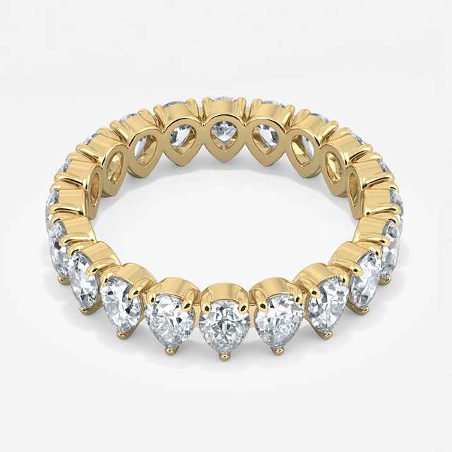 Josy Yellow Gold Wedding Ring 2.69ct