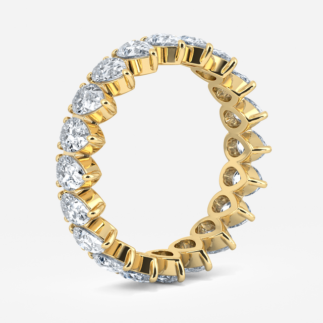 Josy Yellow Gold Wedding Ring 2.69ct
