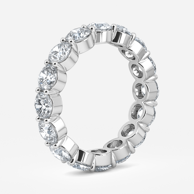 Nyneve White Gold Wedding Ring 3.84ct