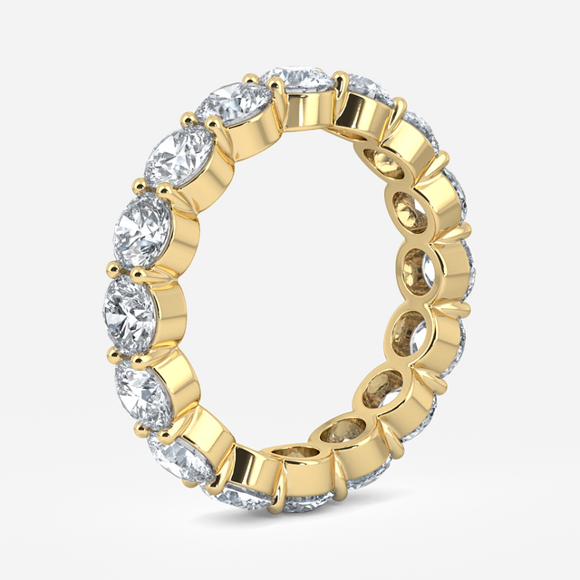 Nyneve Yellow Gold Wedding Ring 3.84ct