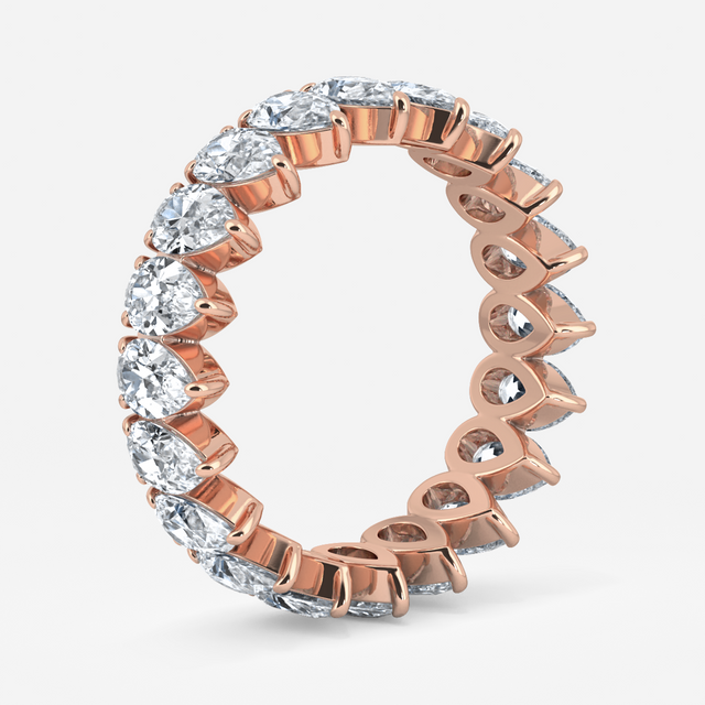 Josy Rose Gold Wedding Ring 3.36ct