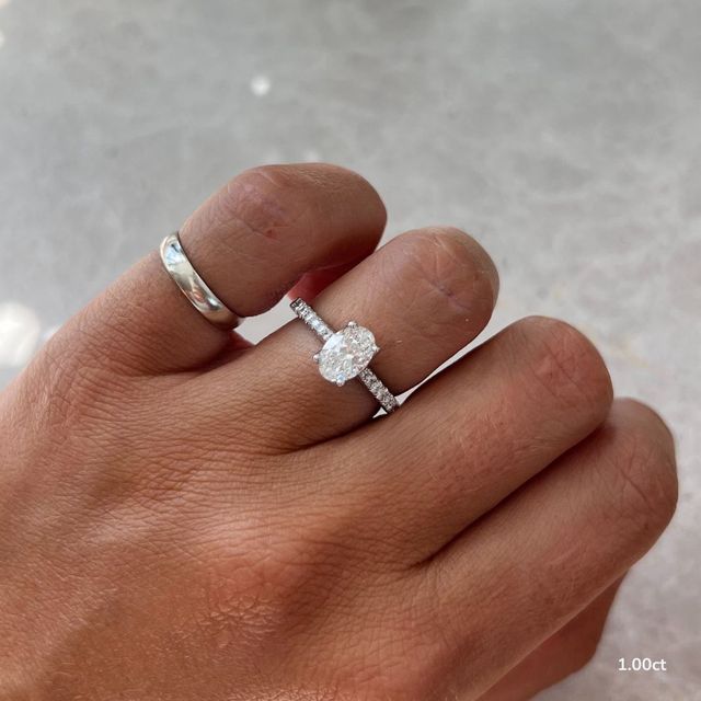 Gwenevere Platinum Engagement Ring