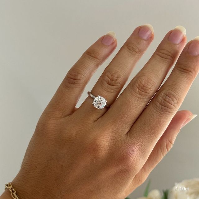 Jolene Platinum Engagement Ring