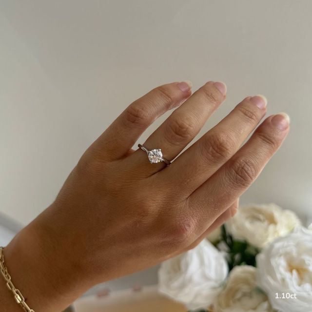 Jolene Platinum Engagement Ring