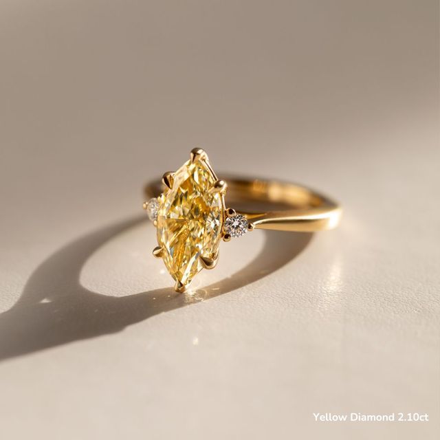 Clare Yellow Gold Engagement Ring