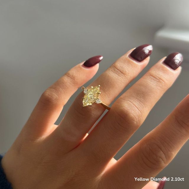 Clare Yellow Gold Engagement Ring