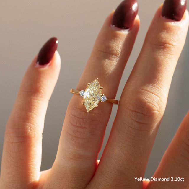 Clare Yellow Gold Engagement Ring