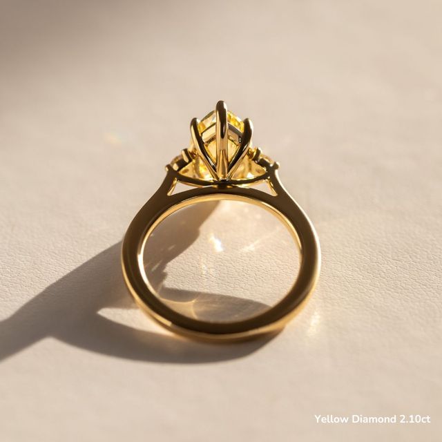 Clare Yellow Gold Engagement Ring