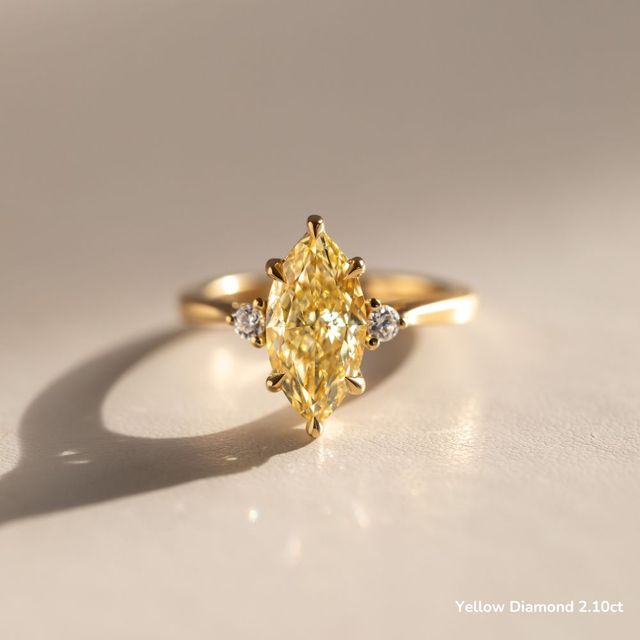 Clare Yellow Gold Engagement Ring