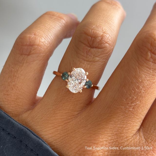 Clare Rose Gold Engagement Ring
