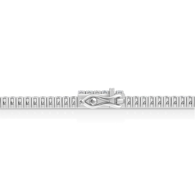Round Diamond Tennis Bracelet 3ct In White Gold