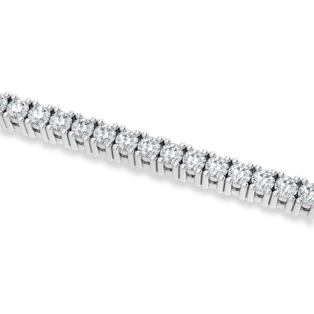 Round Diamond Tennis Bracelet 3ct In White Gold