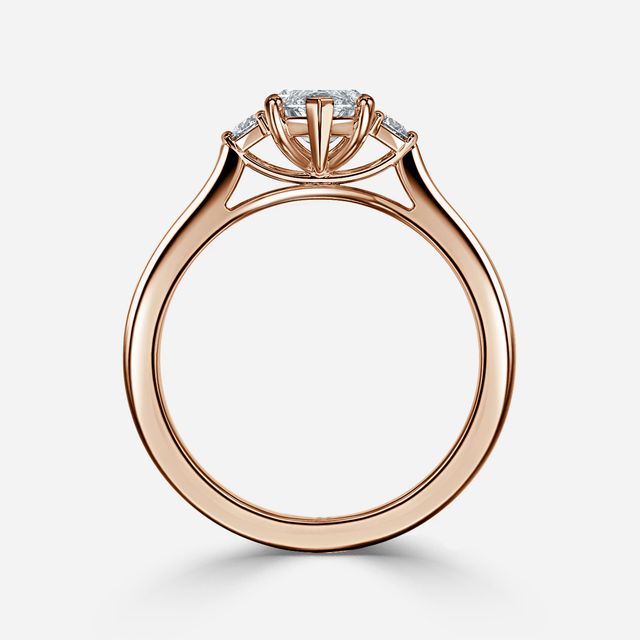Clare Rose Gold Engagement Ring