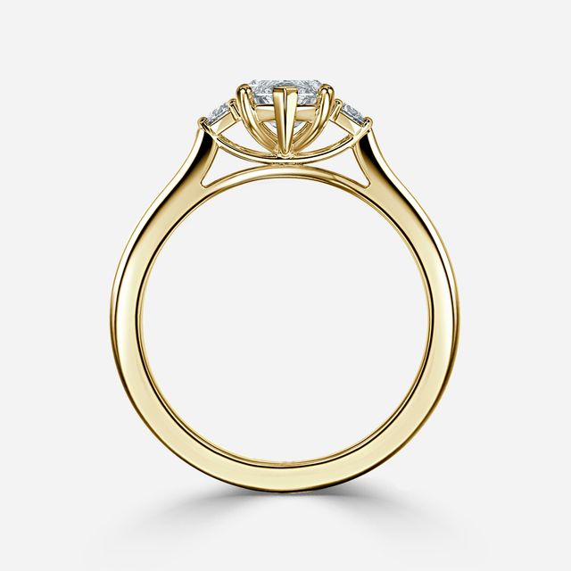 Clare Yellow Gold Engagement Ring