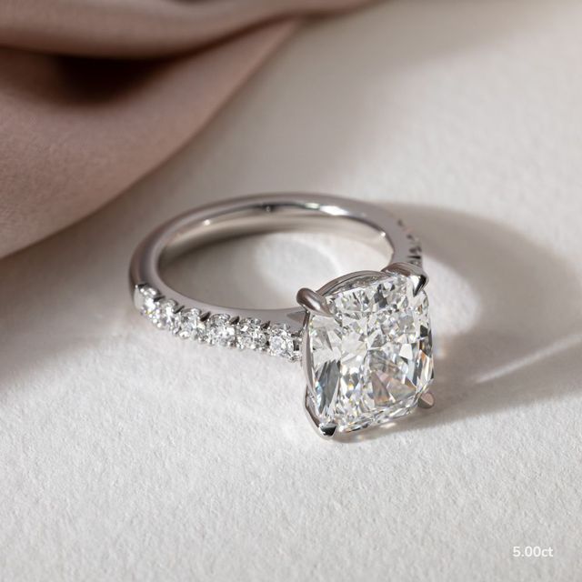 Jiani White Gold Engagement Ring