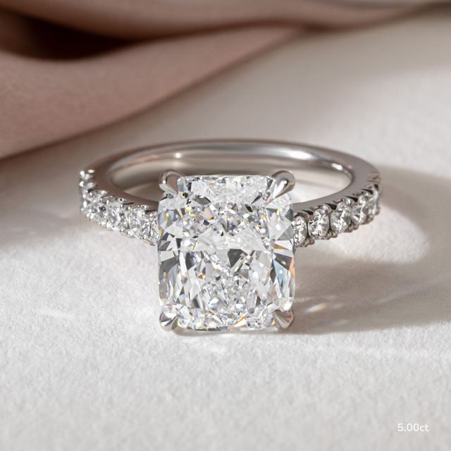 Jiani White Gold Engagement Ring