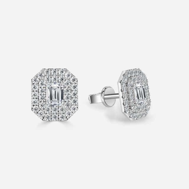 Fiore Emerald In White Gold