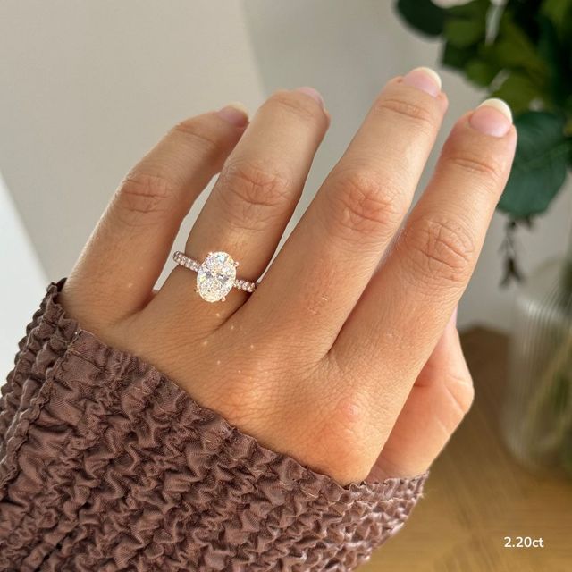 Gwenevere Rose Gold Engagement Ring