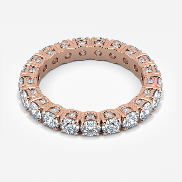 Venice Rose Gold Wedding Ring 2.28ct
