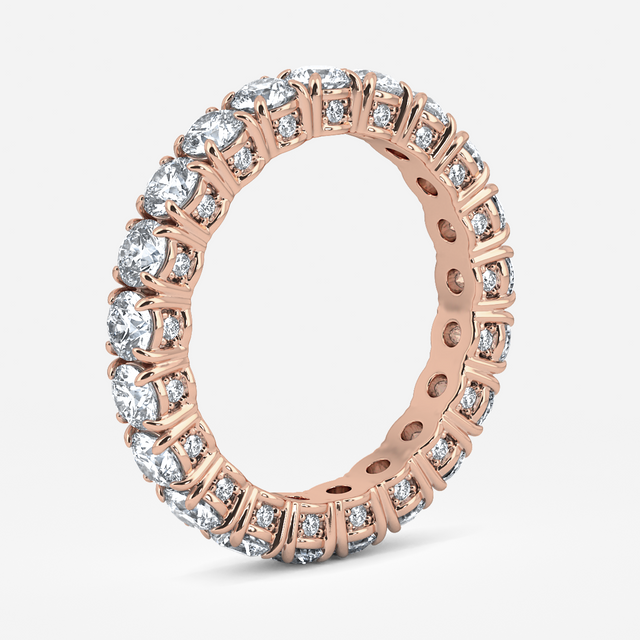 Venice Rose Gold Wedding Ring 2.28ct