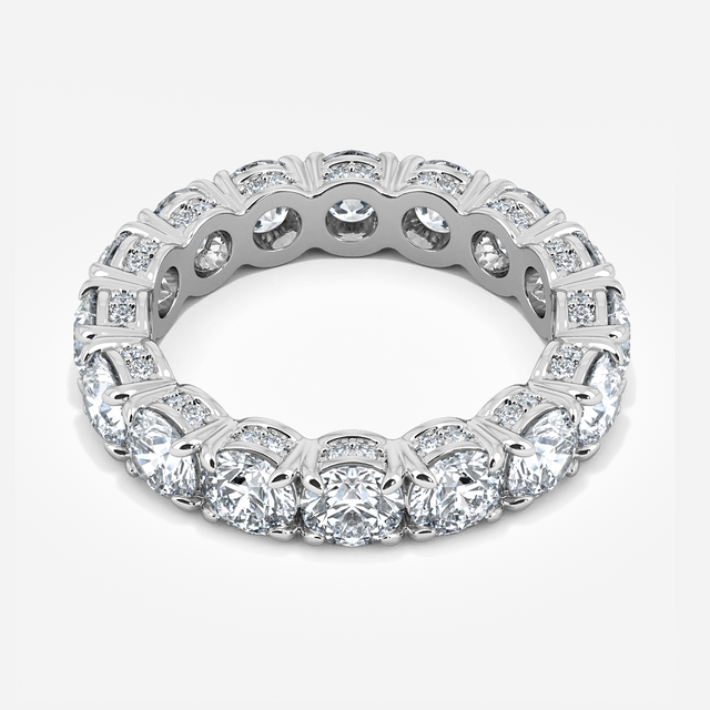 Venice White Gold Wedding Ring 4.08ct