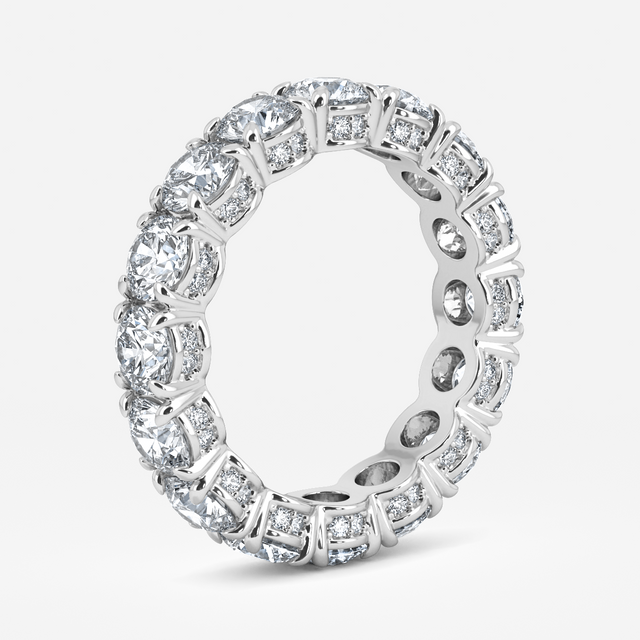 Venice White Gold Wedding Ring 4.08ct