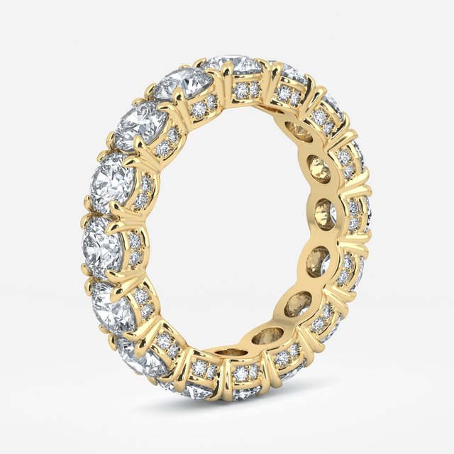 Venice Yellow Gold Wedding Ring 4.08ct