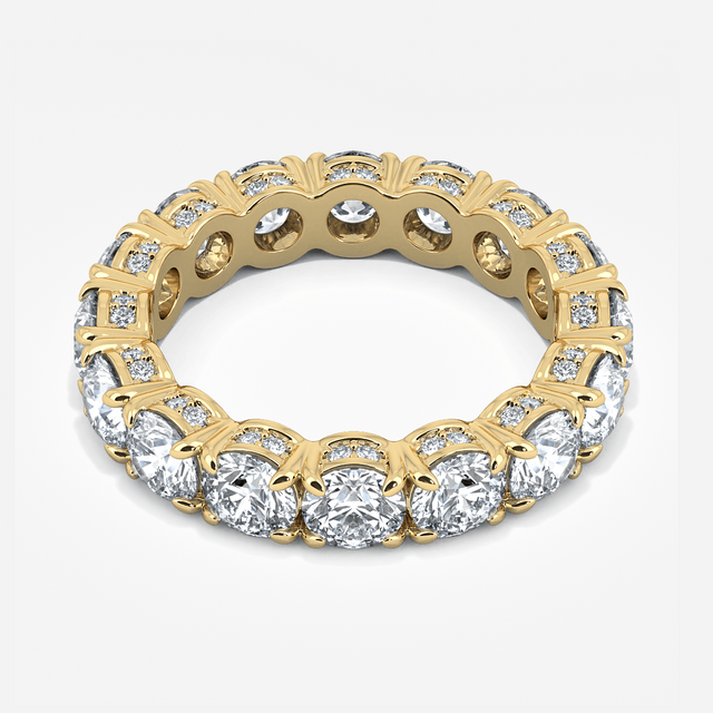 Venice Yellow Gold Wedding Ring 4.08ct