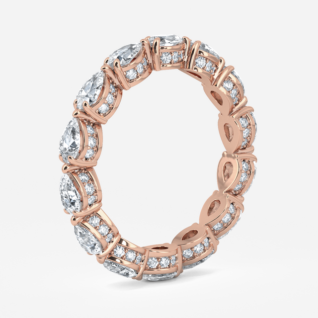 Jessie Rose Gold Wedding Ring 2.18ct