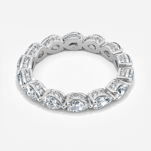 Jessie White Gold Wedding Ring 2.18ct