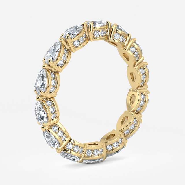 Jessie Yellow Gold Wedding Ring 2.18ct
