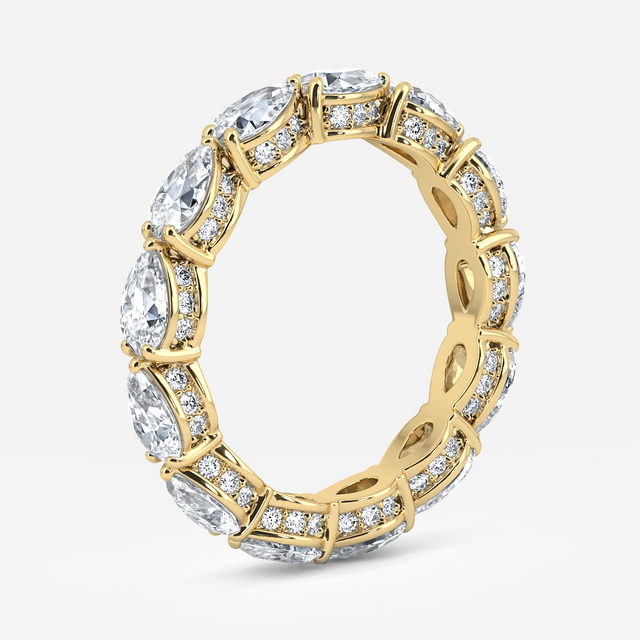 Jessie Yellow Gold Wedding Ring 2.46ct
