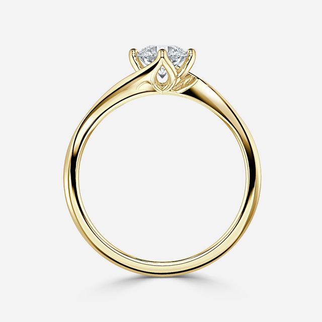 Jolene Yellow Gold Engagement Ring