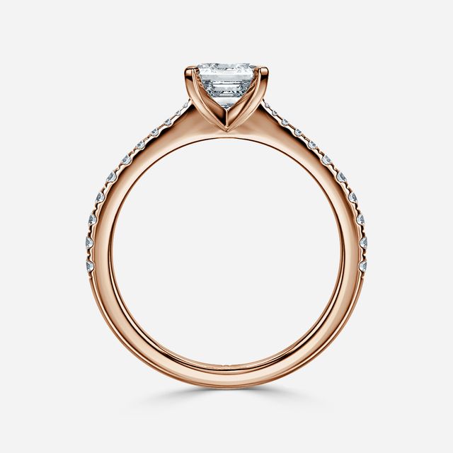 Firefly Rose Gold Engagement Ring