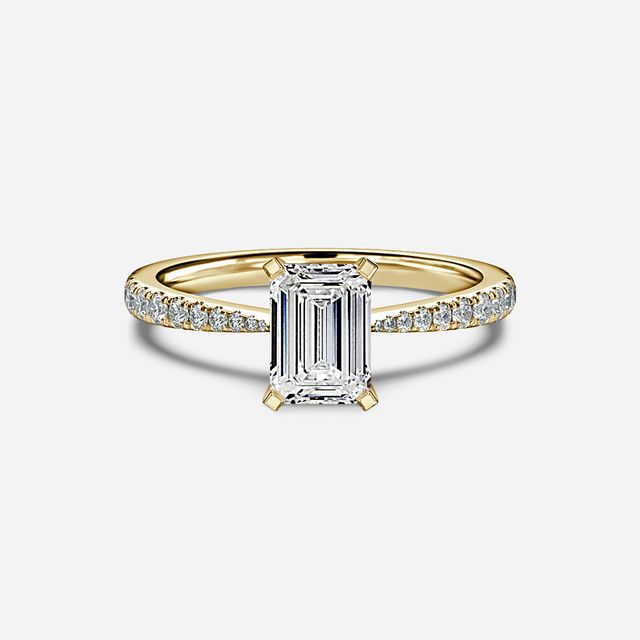 Firefly Yellow Gold Engagement Ring