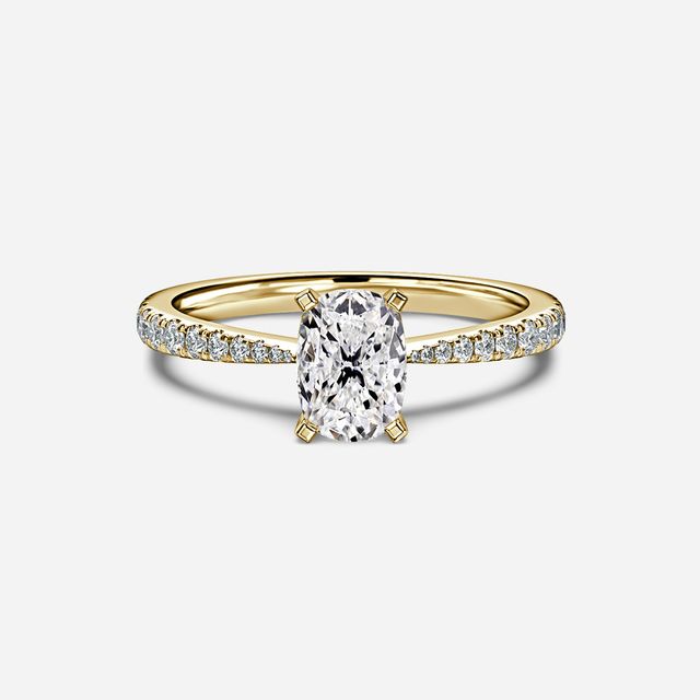 Firefly Yellow Gold Engagement Ring