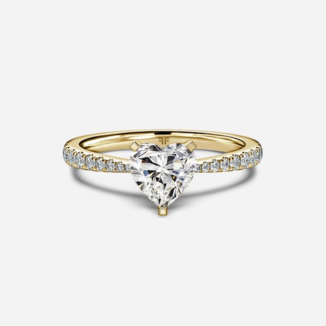 Firefly Yellow Gold Engagement Ring