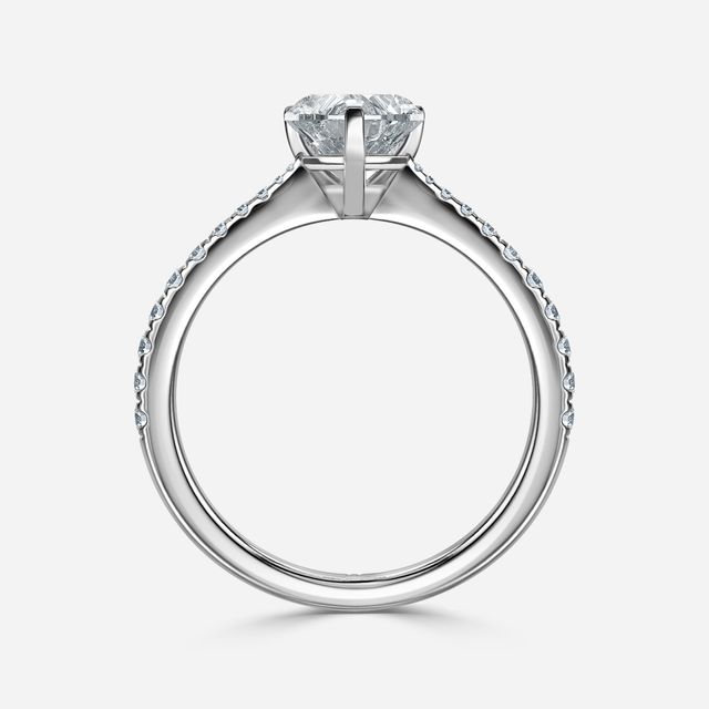 Firefly Platinum Engagement Ring