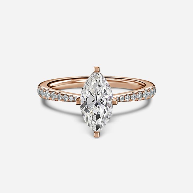 Firefly Rose Gold Engagement Ring