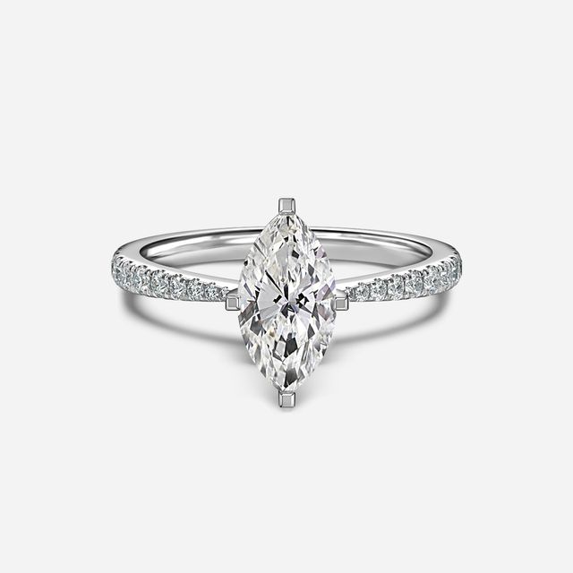 Firefly White Gold Engagement Ring