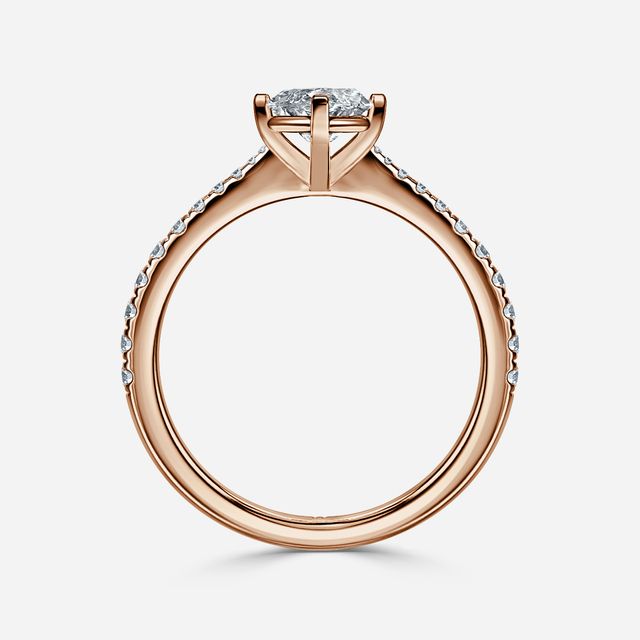 Firefly Rose Gold Engagement Ring