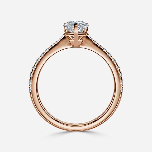 Firefly Rose Gold Engagement Ring