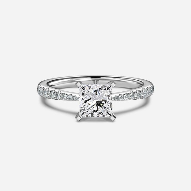 Firefly White Gold Engagement Ring
