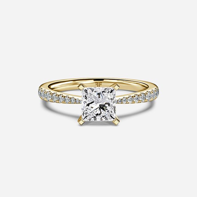 Firefly Yellow Gold Engagement Ring