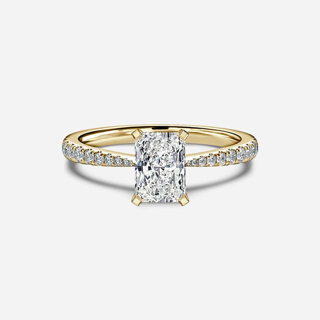 Firefly Yellow Gold Engagement Ring