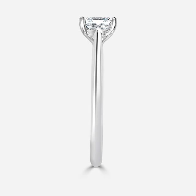 Damini Platinum Solitaire Engagement Ring